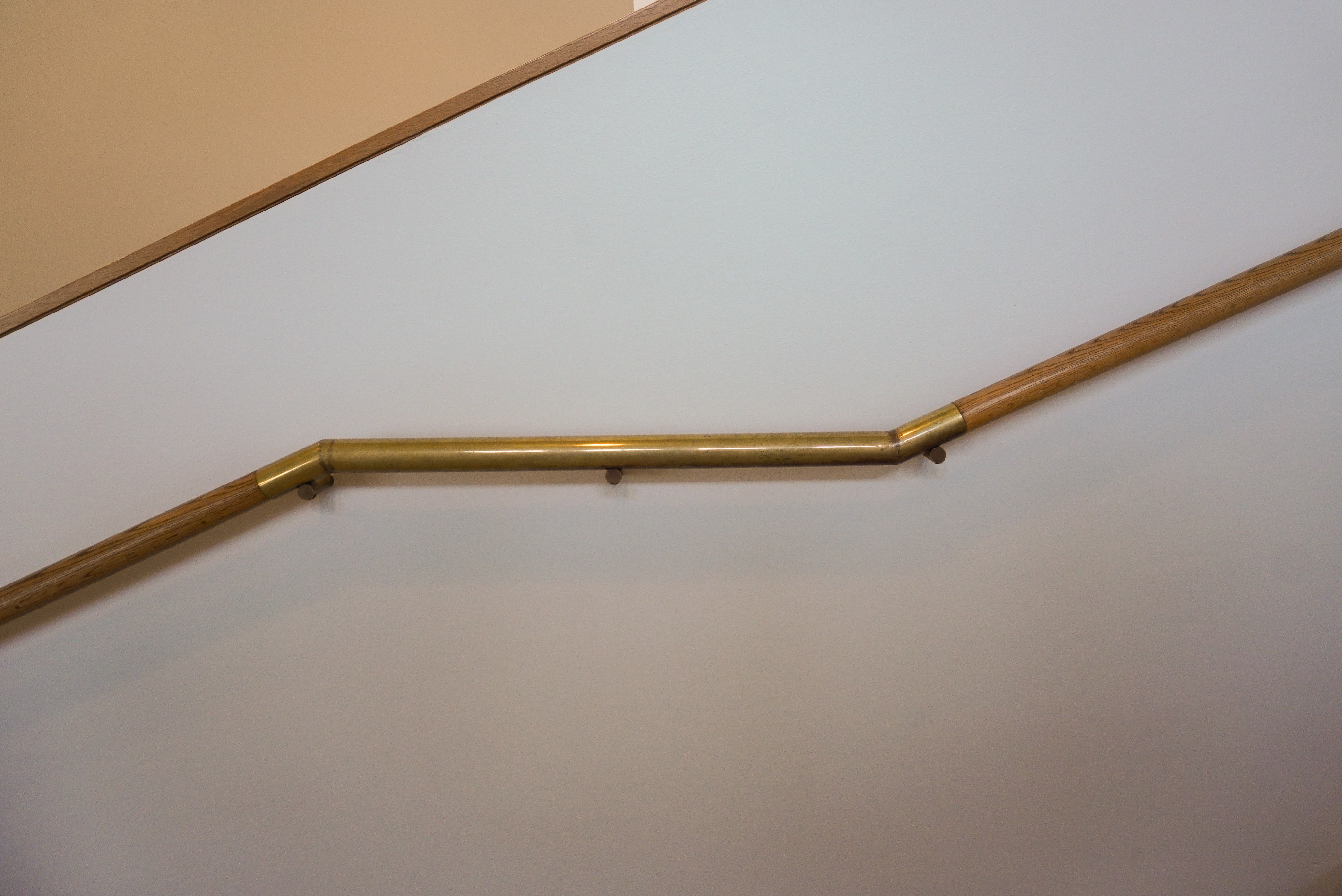 アアルトミュージアム 手摺りディテール1