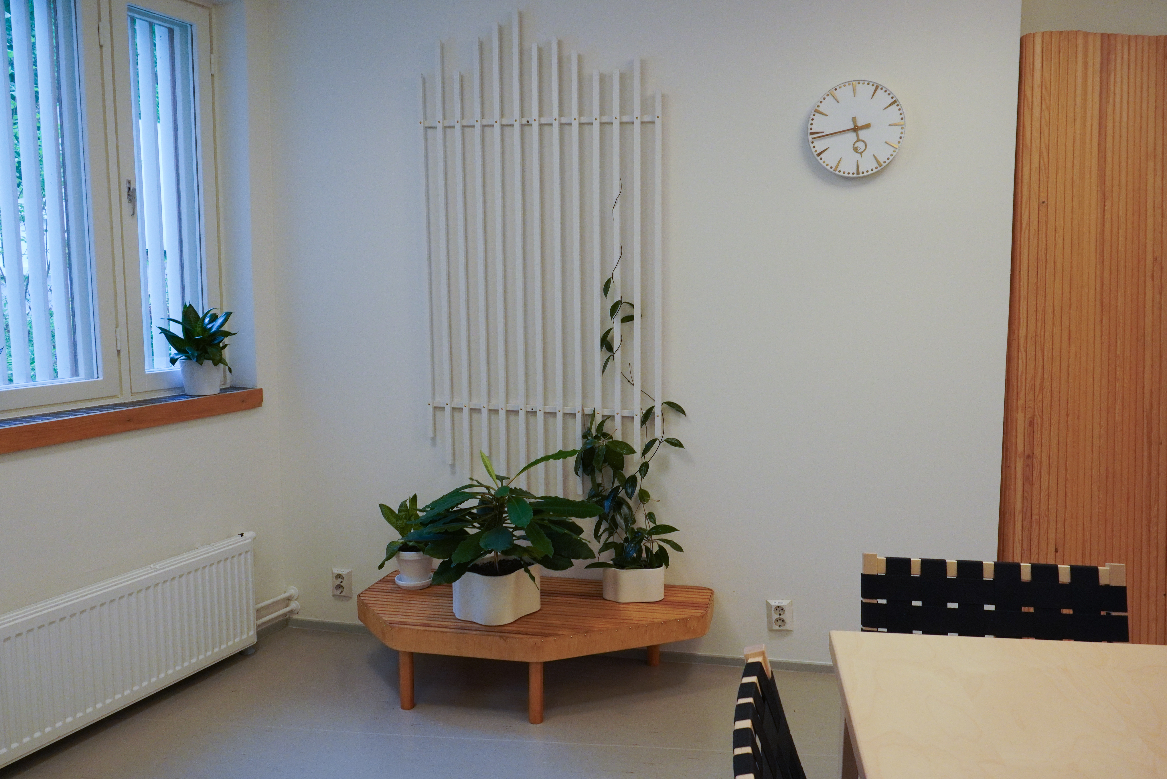 アアルトミュージアム 花台のディテール2